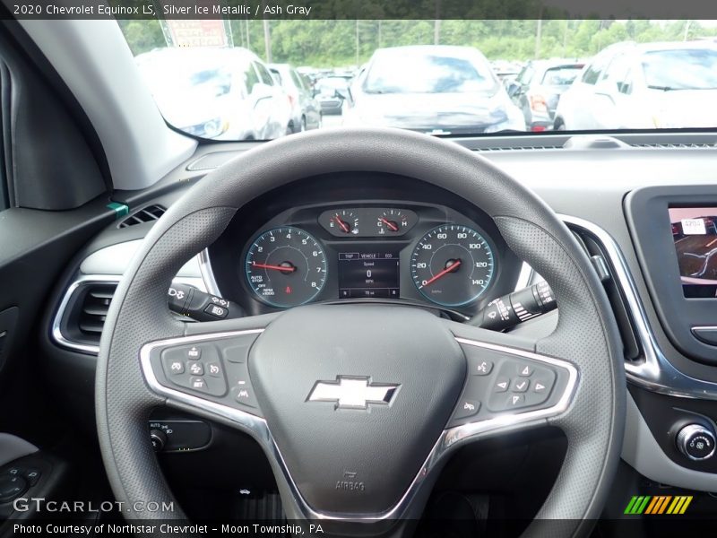 Silver Ice Metallic / Ash Gray 2020 Chevrolet Equinox LS