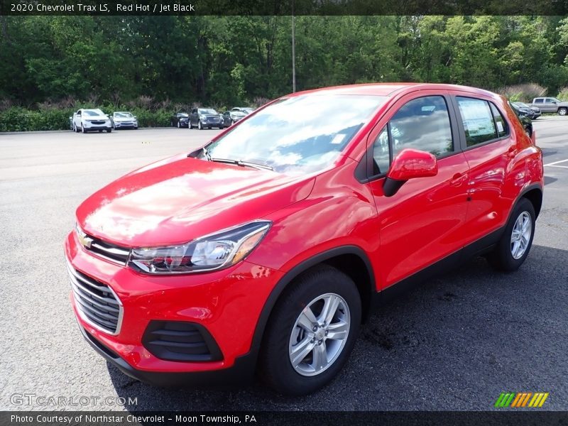 Red Hot / Jet Black 2020 Chevrolet Trax LS