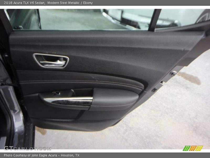 Modern Steel Metallic / Ebony 2018 Acura TLX V6 Sedan