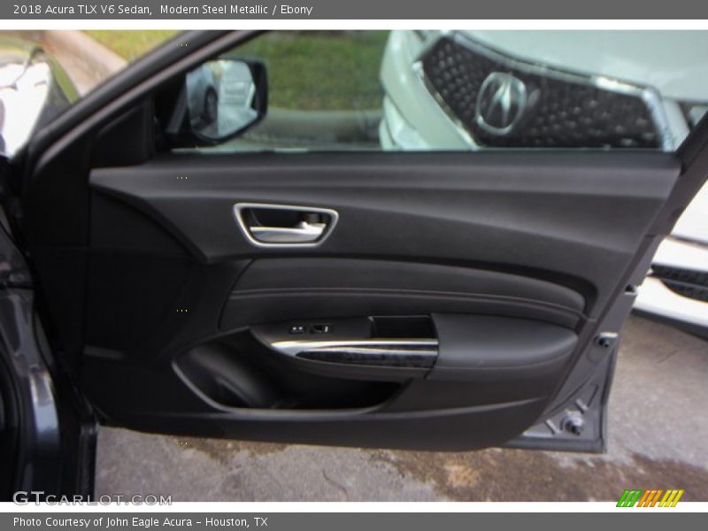 Modern Steel Metallic / Ebony 2018 Acura TLX V6 Sedan