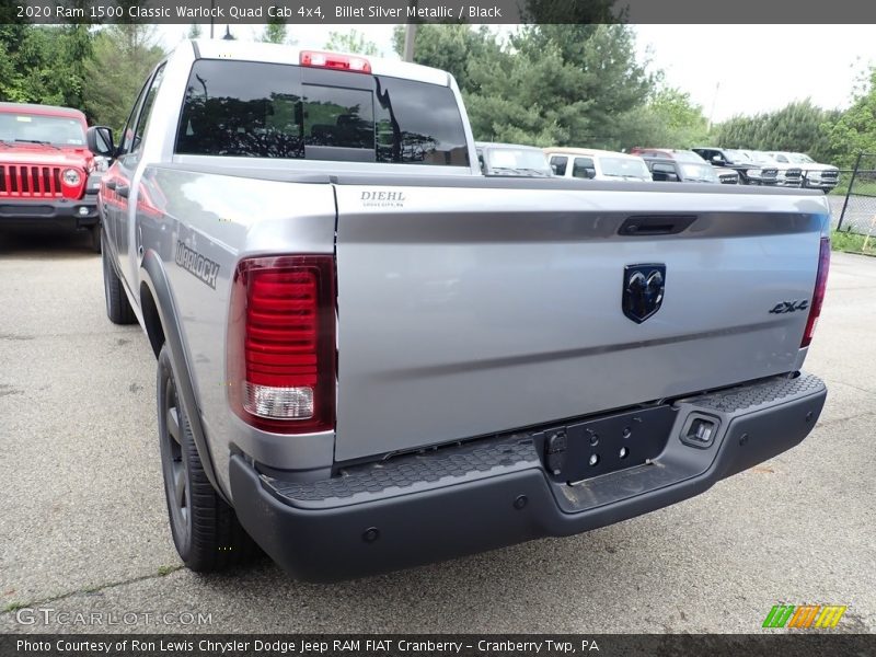 Billet Silver Metallic / Black 2020 Ram 1500 Classic Warlock Quad Cab 4x4