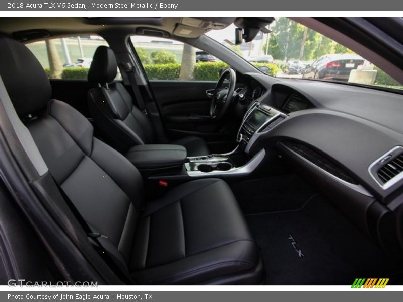 Modern Steel Metallic / Ebony 2018 Acura TLX V6 Sedan