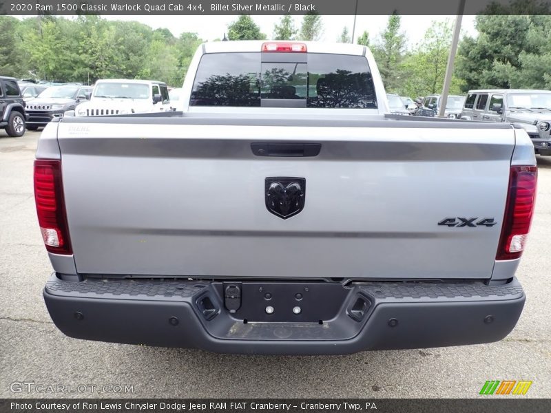 Billet Silver Metallic / Black 2020 Ram 1500 Classic Warlock Quad Cab 4x4