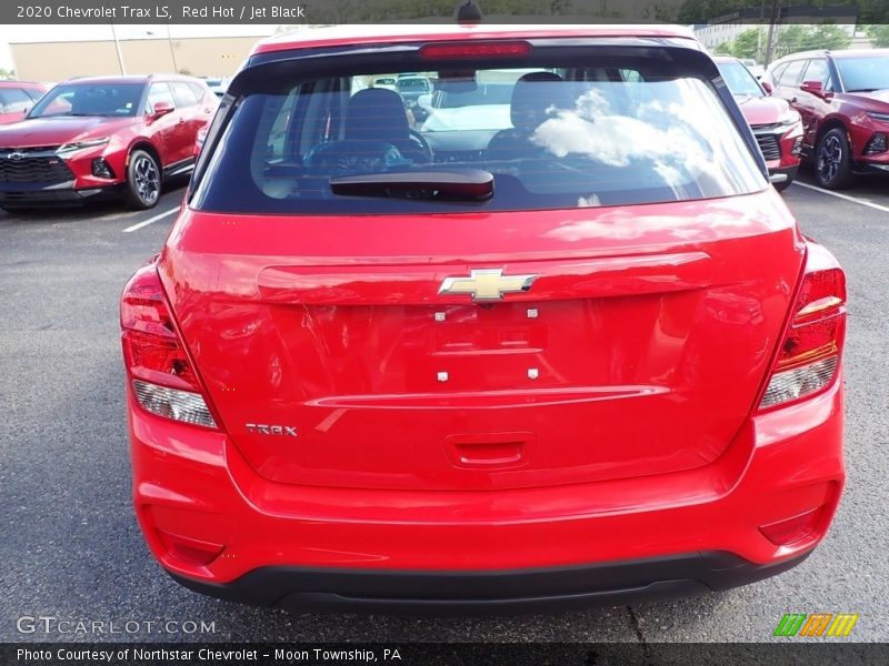 Red Hot / Jet Black 2020 Chevrolet Trax LS