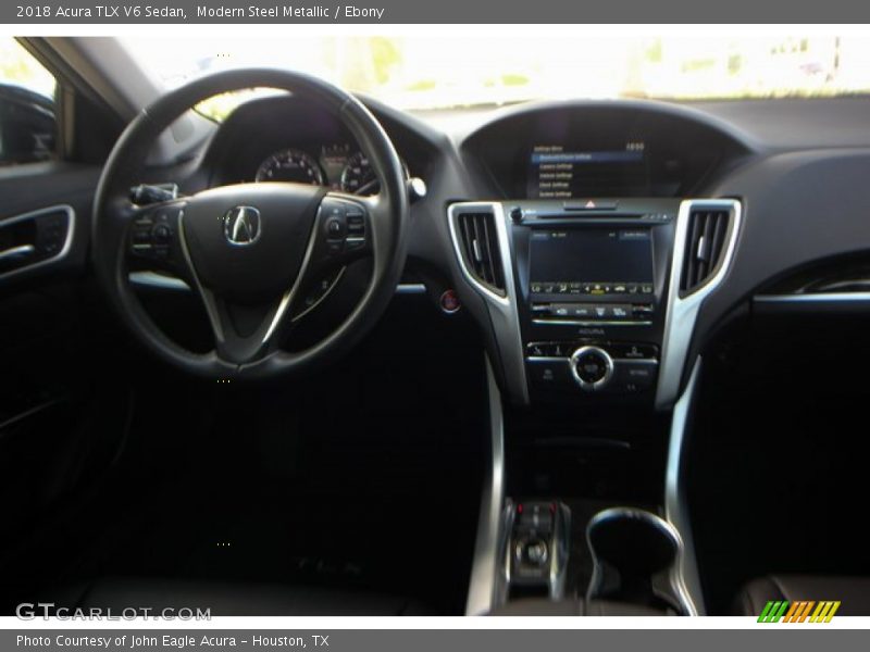 Modern Steel Metallic / Ebony 2018 Acura TLX V6 Sedan