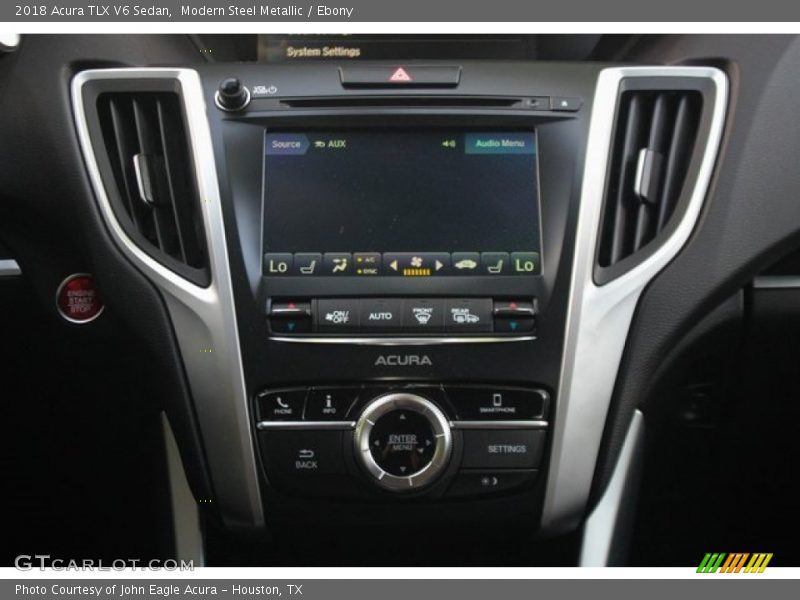 Modern Steel Metallic / Ebony 2018 Acura TLX V6 Sedan