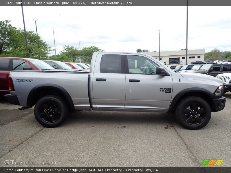 Billet Silver Metallic / Black 2020 Ram 1500 Classic Warlock Quad Cab 4x4