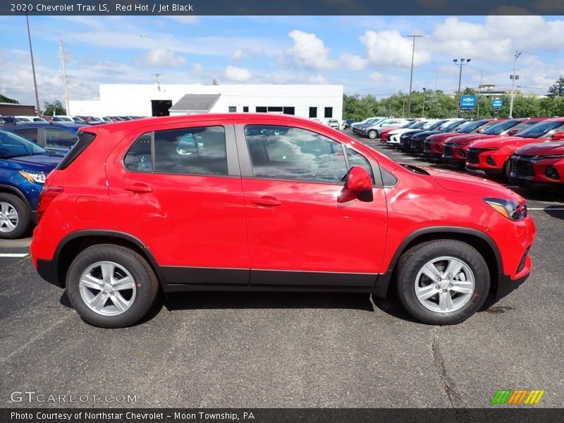 Red Hot / Jet Black 2020 Chevrolet Trax LS