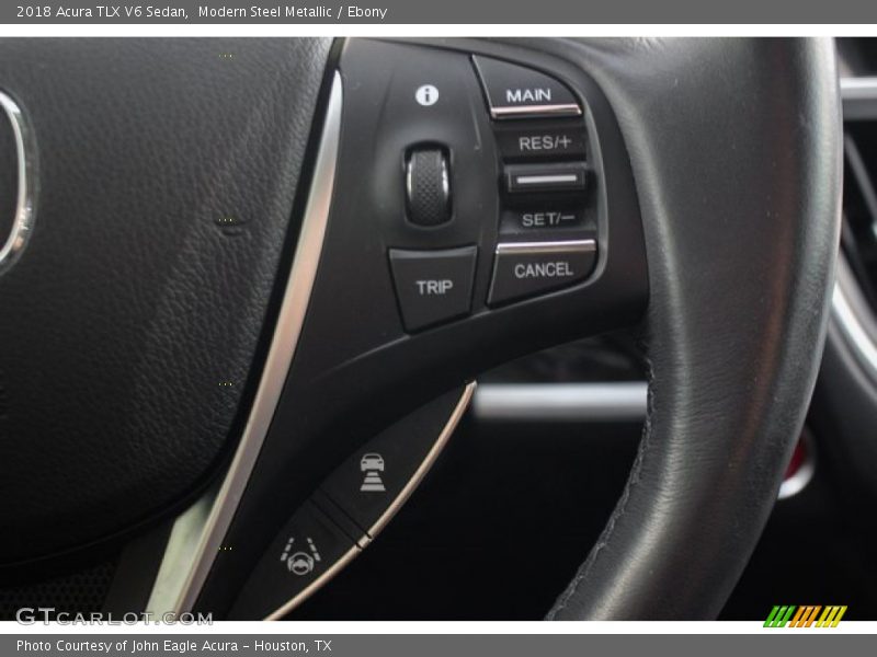 Modern Steel Metallic / Ebony 2018 Acura TLX V6 Sedan