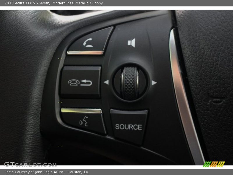 Modern Steel Metallic / Ebony 2018 Acura TLX V6 Sedan