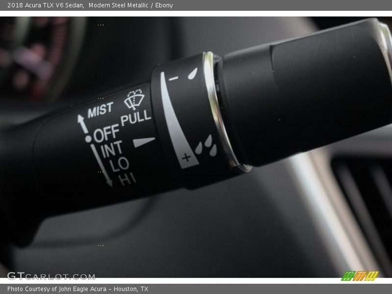 Modern Steel Metallic / Ebony 2018 Acura TLX V6 Sedan