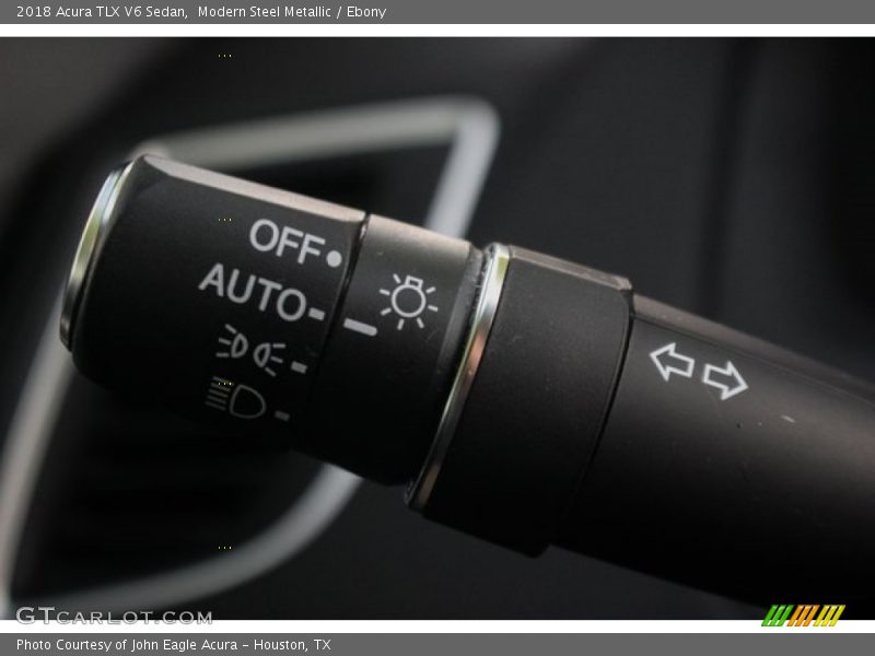 Modern Steel Metallic / Ebony 2018 Acura TLX V6 Sedan