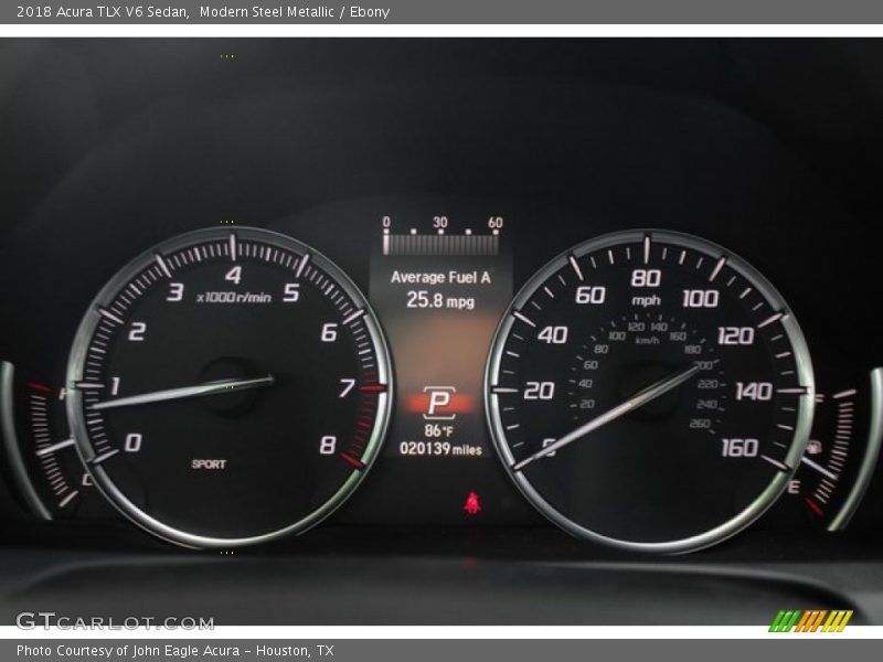 Modern Steel Metallic / Ebony 2018 Acura TLX V6 Sedan