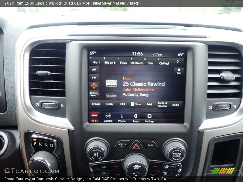 Billet Silver Metallic / Black 2020 Ram 1500 Classic Warlock Quad Cab 4x4