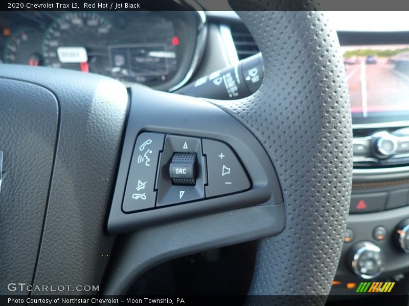 Red Hot / Jet Black 2020 Chevrolet Trax LS