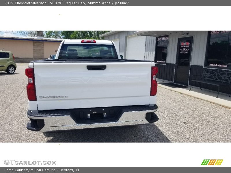 Summit White / Jet Black 2019 Chevrolet Silverado 1500 WT Regular Cab