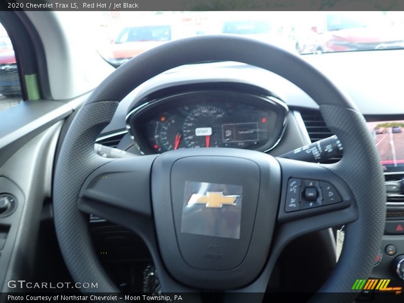 Red Hot / Jet Black 2020 Chevrolet Trax LS