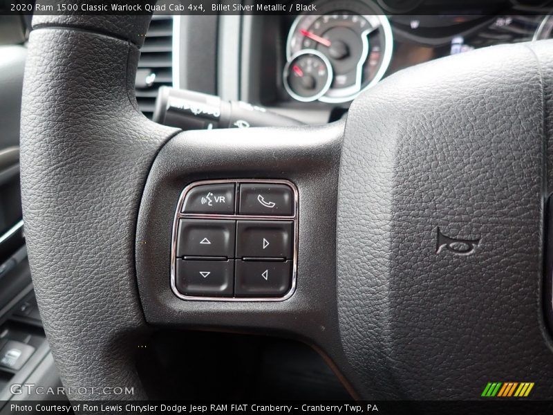 Billet Silver Metallic / Black 2020 Ram 1500 Classic Warlock Quad Cab 4x4