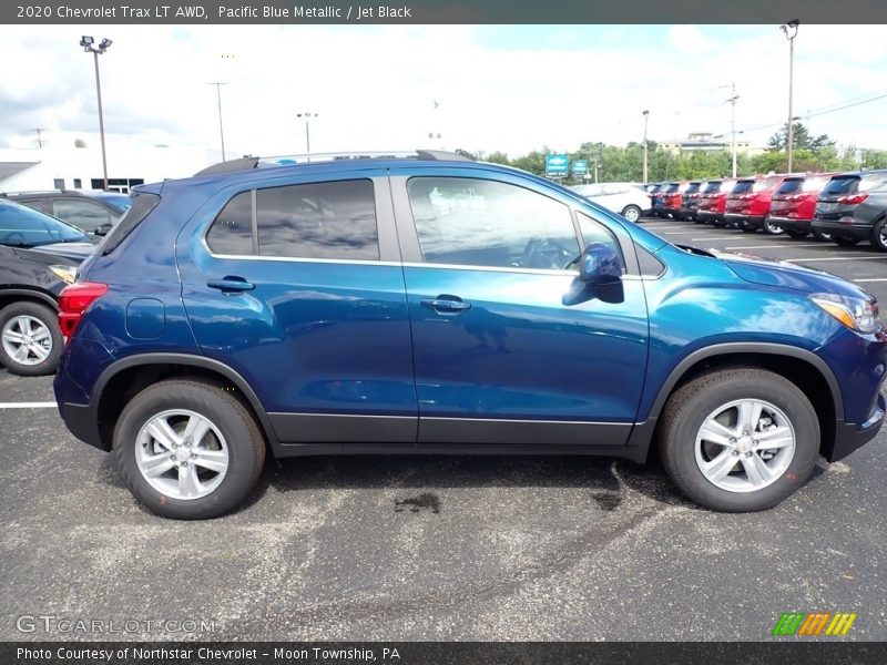 Pacific Blue Metallic / Jet Black 2020 Chevrolet Trax LT AWD
