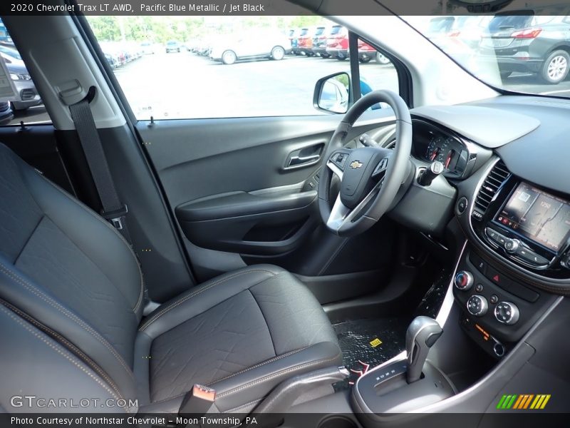 Pacific Blue Metallic / Jet Black 2020 Chevrolet Trax LT AWD