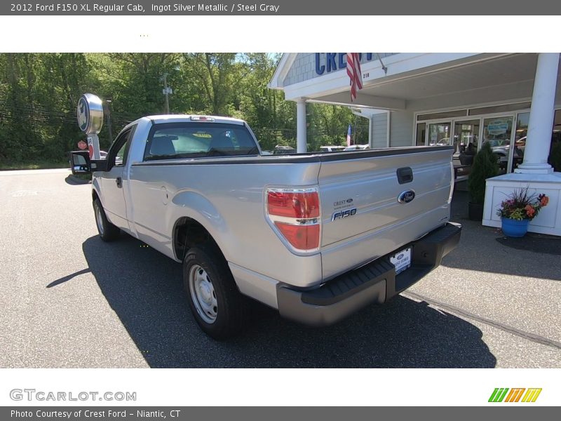 Ingot Silver Metallic / Steel Gray 2012 Ford F150 XL Regular Cab