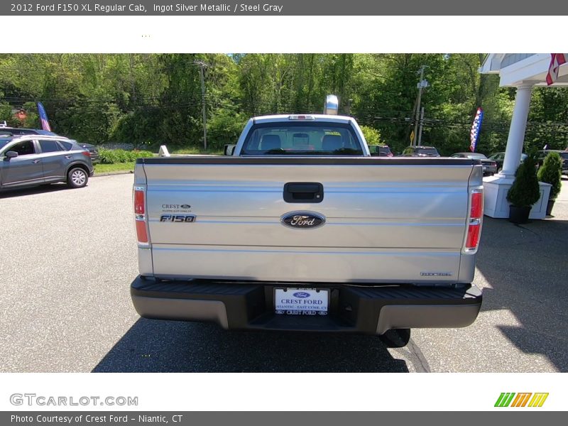 Ingot Silver Metallic / Steel Gray 2012 Ford F150 XL Regular Cab