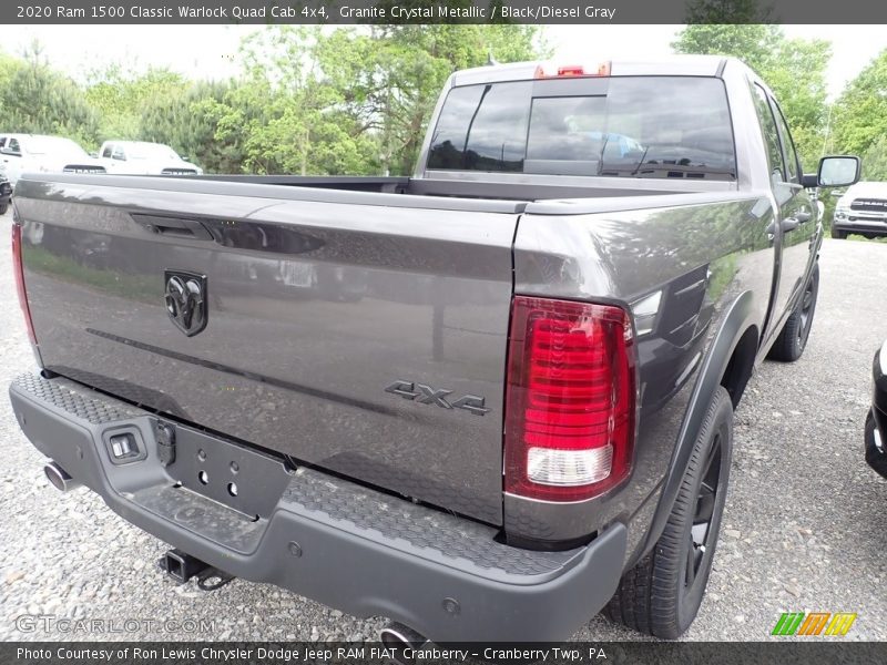 Granite Crystal Metallic / Black/Diesel Gray 2020 Ram 1500 Classic Warlock Quad Cab 4x4