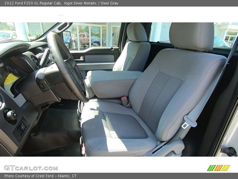 Ingot Silver Metallic / Steel Gray 2012 Ford F150 XL Regular Cab