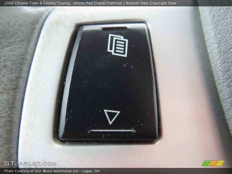 Inferno Red Crystal Pearlcoat / Medium Slate Gray/Light Shale 2008 Chrysler Town & Country Touring