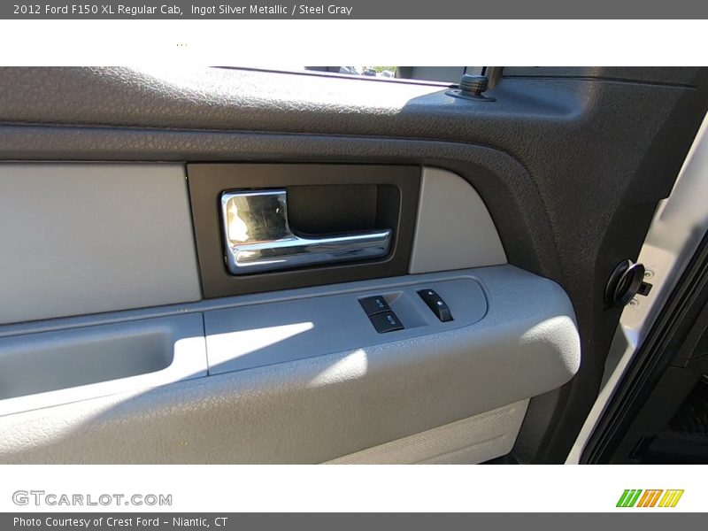Ingot Silver Metallic / Steel Gray 2012 Ford F150 XL Regular Cab