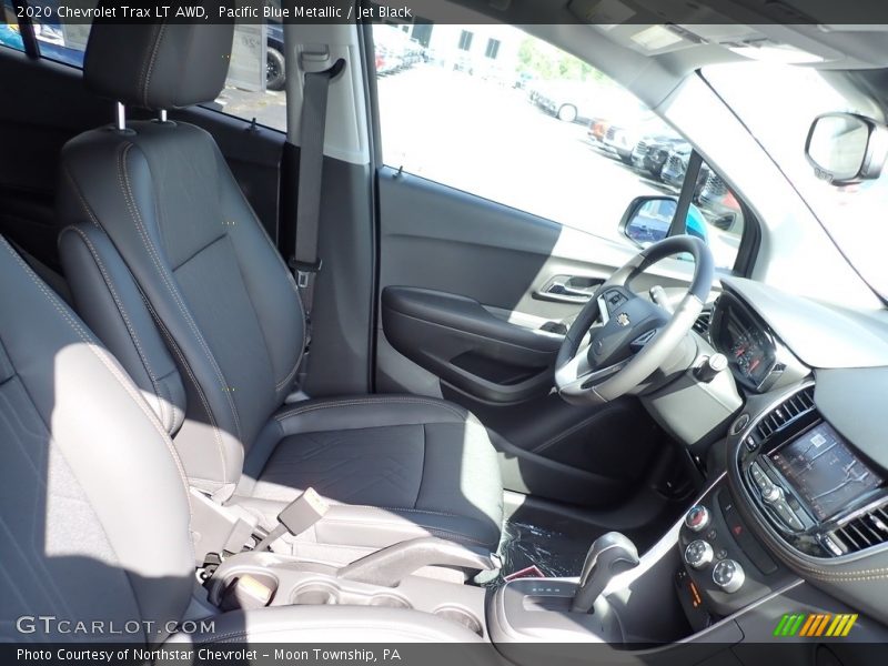 Pacific Blue Metallic / Jet Black 2020 Chevrolet Trax LT AWD