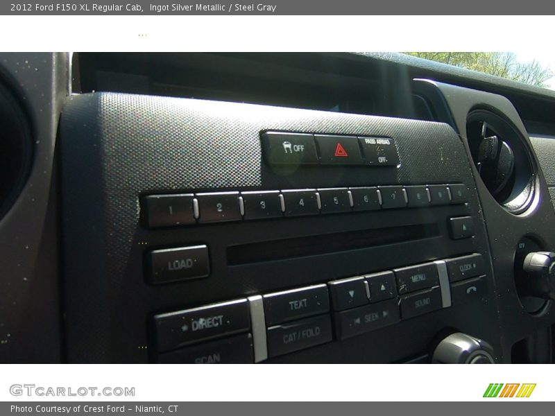 Ingot Silver Metallic / Steel Gray 2012 Ford F150 XL Regular Cab
