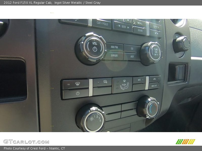 Ingot Silver Metallic / Steel Gray 2012 Ford F150 XL Regular Cab