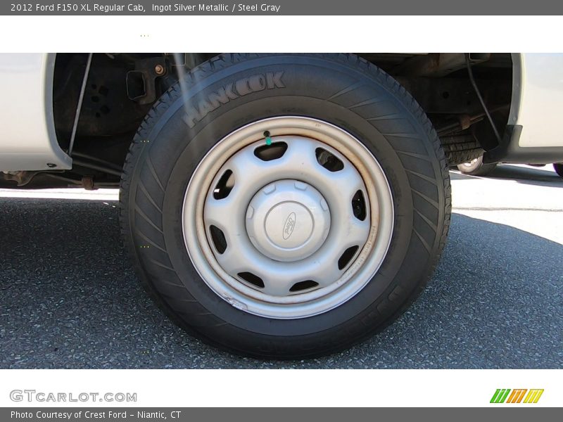 Ingot Silver Metallic / Steel Gray 2012 Ford F150 XL Regular Cab
