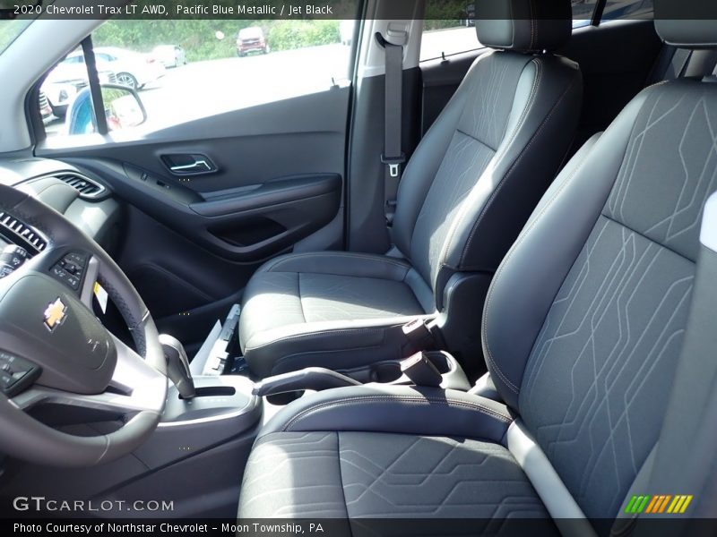 Pacific Blue Metallic / Jet Black 2020 Chevrolet Trax LT AWD