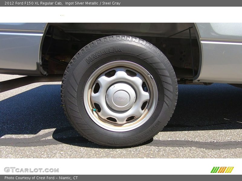 Ingot Silver Metallic / Steel Gray 2012 Ford F150 XL Regular Cab