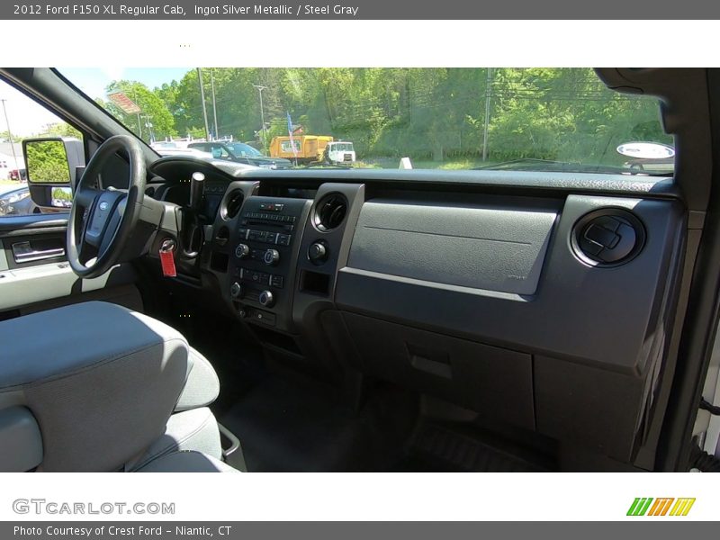 Ingot Silver Metallic / Steel Gray 2012 Ford F150 XL Regular Cab