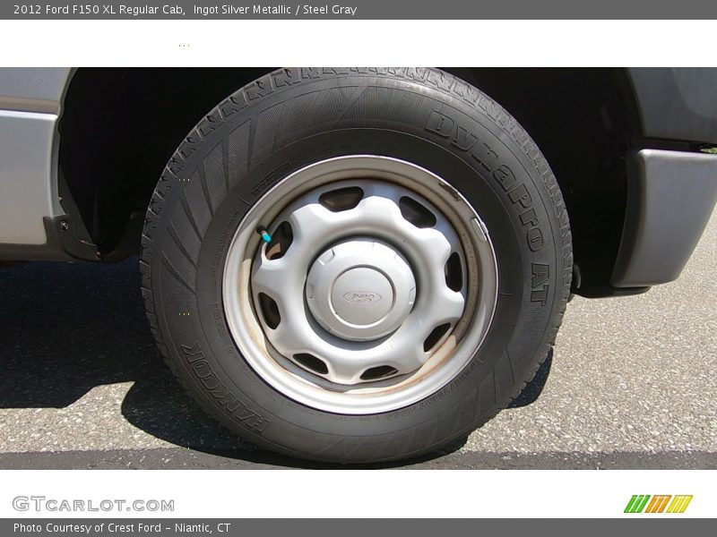 Ingot Silver Metallic / Steel Gray 2012 Ford F150 XL Regular Cab
