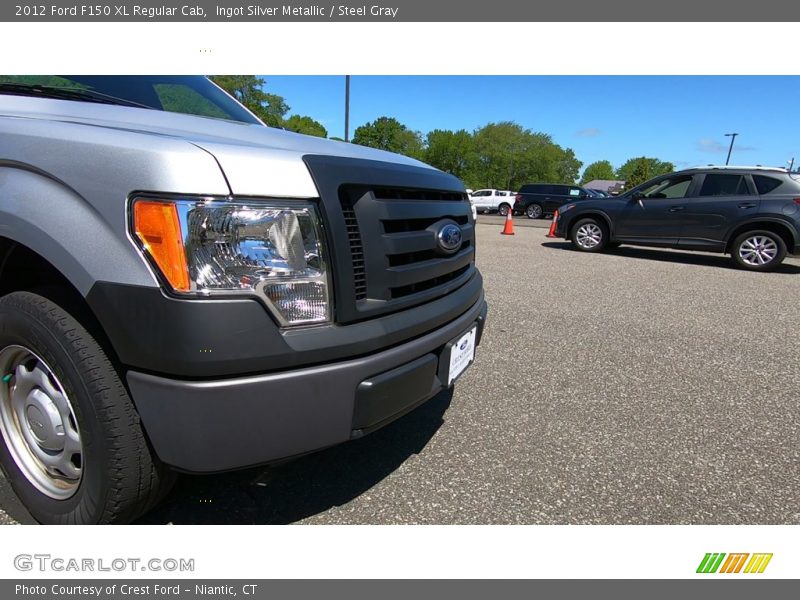 Ingot Silver Metallic / Steel Gray 2012 Ford F150 XL Regular Cab