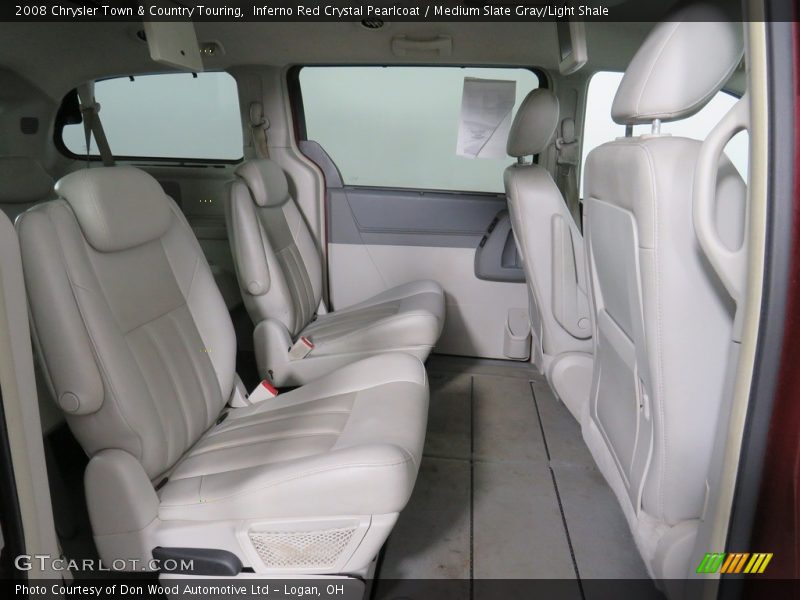 Inferno Red Crystal Pearlcoat / Medium Slate Gray/Light Shale 2008 Chrysler Town & Country Touring