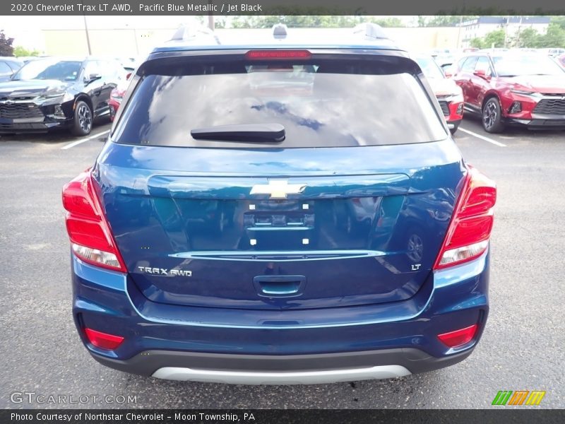 Pacific Blue Metallic / Jet Black 2020 Chevrolet Trax LT AWD