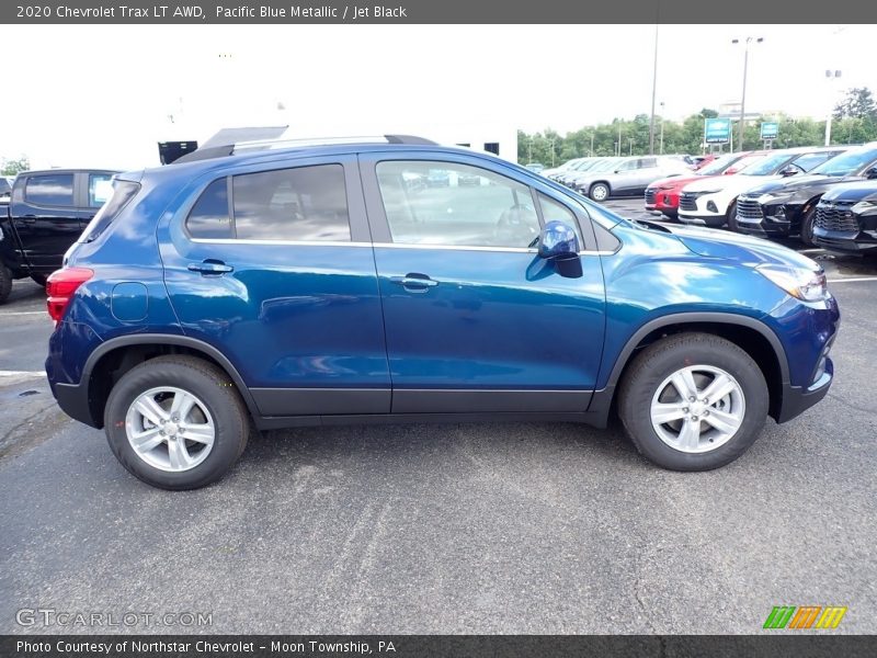 Pacific Blue Metallic / Jet Black 2020 Chevrolet Trax LT AWD