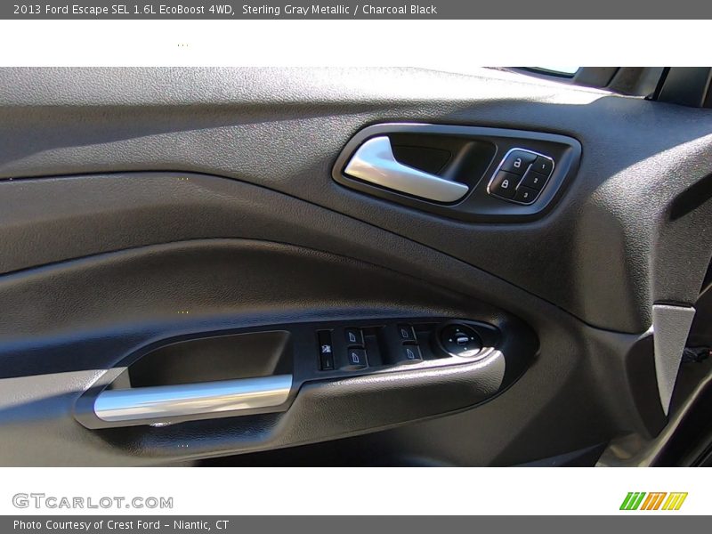 Sterling Gray Metallic / Charcoal Black 2013 Ford Escape SEL 1.6L EcoBoost 4WD