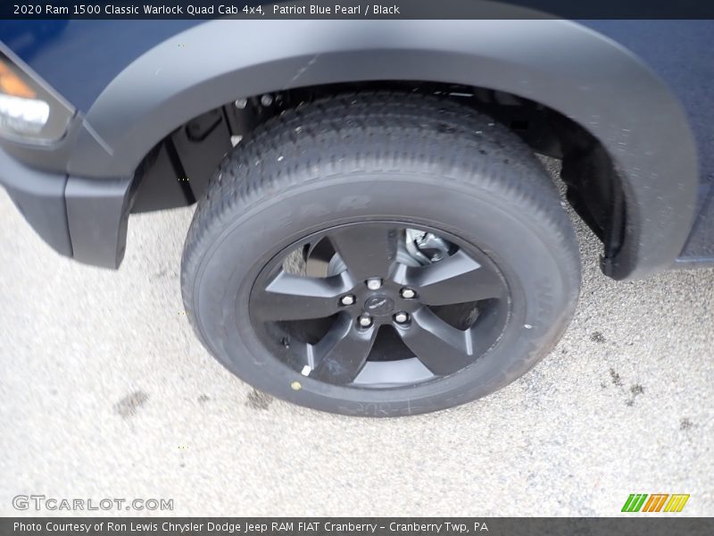 Patriot Blue Pearl / Black 2020 Ram 1500 Classic Warlock Quad Cab 4x4