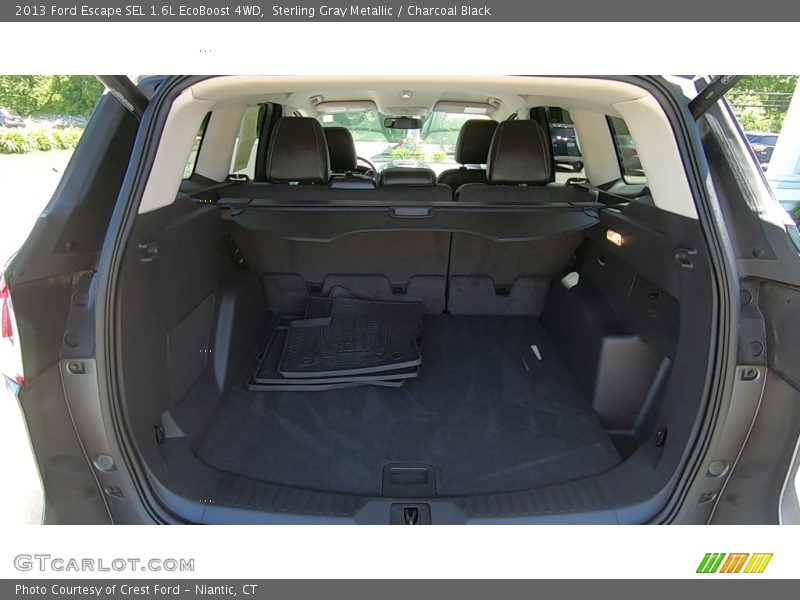 Sterling Gray Metallic / Charcoal Black 2013 Ford Escape SEL 1.6L EcoBoost 4WD
