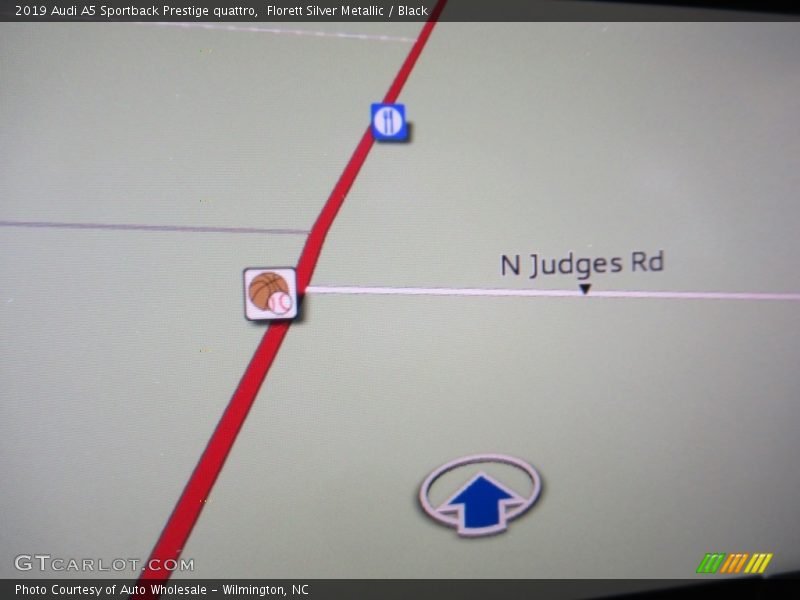 Florett Silver Metallic / Black 2019 Audi A5 Sportback Prestige quattro