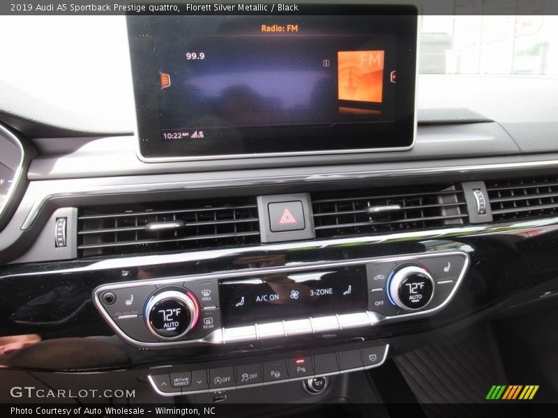 Florett Silver Metallic / Black 2019 Audi A5 Sportback Prestige quattro
