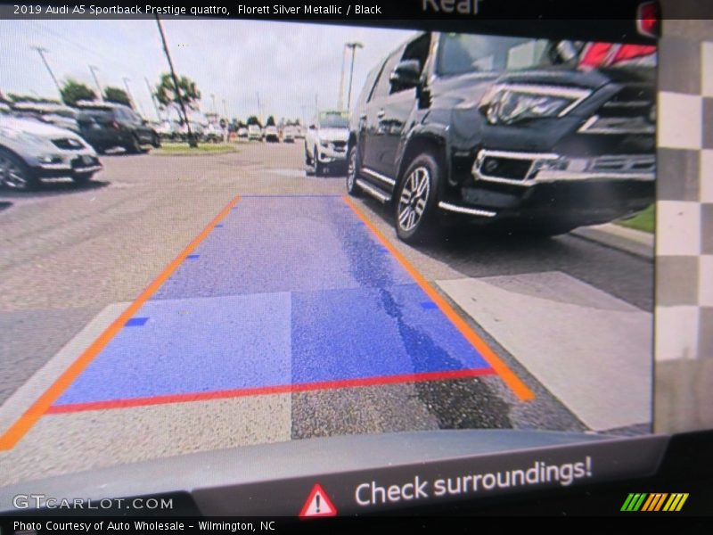 Florett Silver Metallic / Black 2019 Audi A5 Sportback Prestige quattro