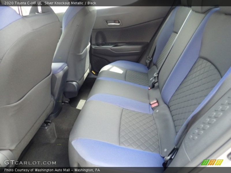 Silver Knockout Metallic / Black 2020 Toyota C-HR LE