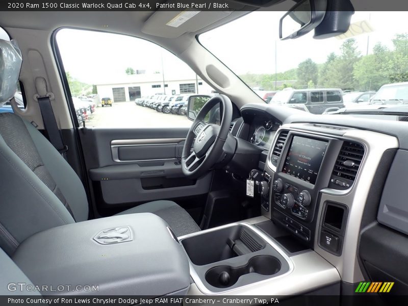 Patriot Blue Pearl / Black 2020 Ram 1500 Classic Warlock Quad Cab 4x4